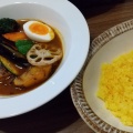 チキンレッグ - 実際訪問したユーザーが直接撮影して投稿した土手町スープカレーSoup curry MAGARIの写真のメニュー情報