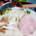 とんこつネギラーメン - 実際訪問したユーザーが直接撮影して投稿した住吉ラーメン専門店麺屋 よしの写真のメニュー情報