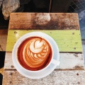 ラテ - 実際訪問したユーザーが直接撮影して投稿した築地コーヒー専門店Turret COFFEEの写真のメニュー情報