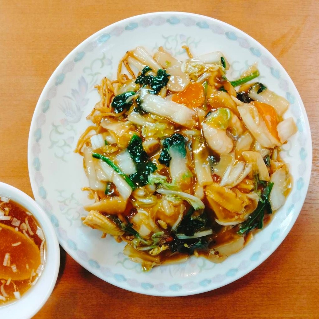 ユーザーが投稿した五目焼きそばの写真 - 実際訪問したユーザーが直接撮影して投稿した南白山台中華料理香林の写真