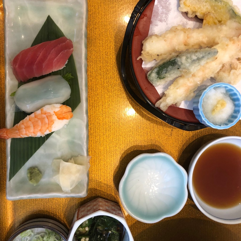 ユーザーが投稿したとろろそば寿司和膳の写真 - 実際訪問したユーザーが直接撮影して投稿した戸塚和食 / 日本料理和食麺処サガミ 東川口店の写真
