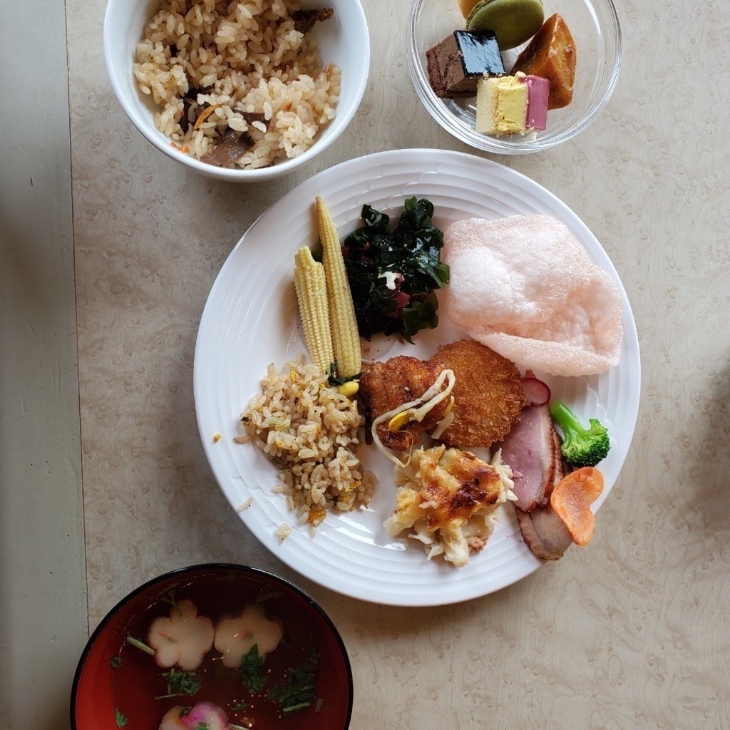 実際訪問したユーザーが直接撮影して投稿した二ノ平カレー箱根小涌園 大文字テラスの写真