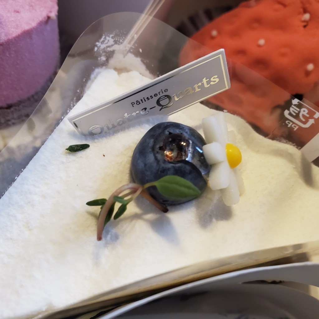 ユーザーが投稿したなめらかチーズケーキの写真 - 実際訪問したユーザーが直接撮影して投稿した本町ケーキキャトルキャール イトーヨーカドー武蔵小金井店の写真