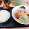 サービスランチ - 実際訪問したユーザーが直接撮影して投稿した玉造元町ラーメン / つけ麺くろちゃんの写真のメニュー情報