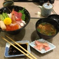 海鮮丼 - 実際訪問したユーザーが直接撮影して投稿した二条大路南魚介 / 海鮮料理花惣奈良本店の写真のメニュー情報
