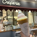 実際訪問したユーザーが直接撮影して投稿した恵比寿南クレープGELATO PIQUE CAFE creperie アトレ恵比寿店の写真