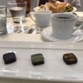 ドリンクセット - 実際訪問したユーザーが直接撮影して投稿した元町カフェSTAR JEWELRY CAFE & Chocolatierの写真のメニュー情報