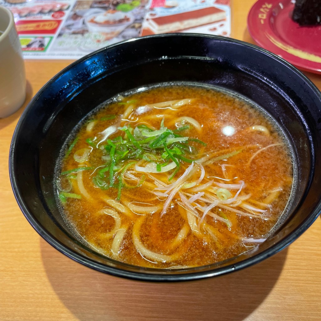 ユーザーが投稿した180円ラーメンの写真 - 実際訪問したユーザーが直接撮影して投稿した西崎町回転寿司スシロー糸満西崎店の写真