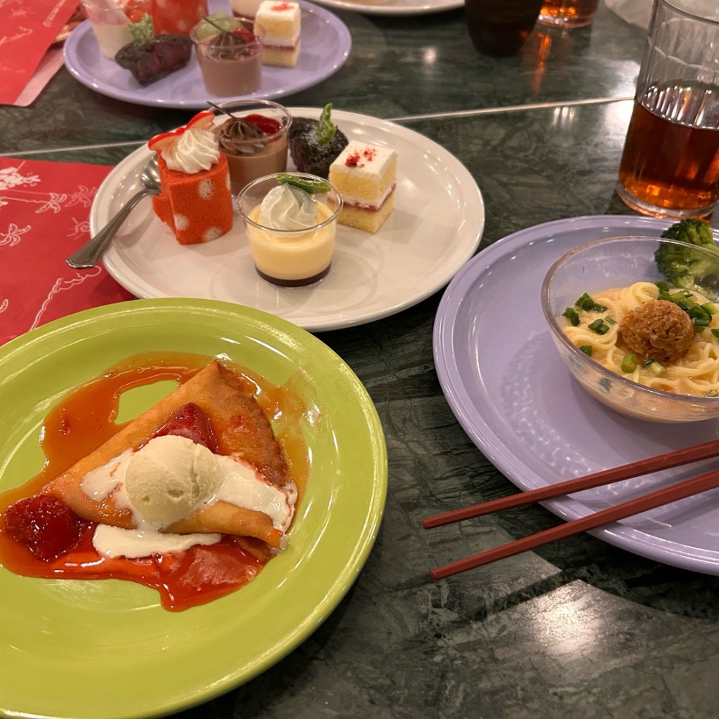 ひみみみさんが投稿した舞浜ビュッフェのお店クリスタルパレス・レストラン/クリスタルパレス レストランの写真