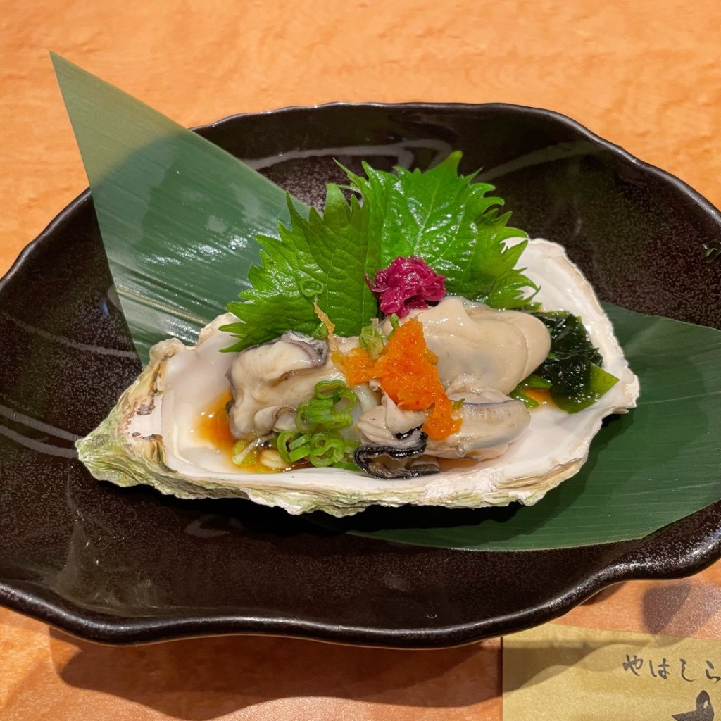 ユーザーが投稿した生牡蠣の写真 - 実際訪問したユーザーが直接撮影して投稿した金ケ作寿司やはしら すし勘の写真
