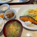 鮭の塩焼と玉子焼定食 - 実際訪問したユーザーが直接撮影して投稿した吉野カフェピノキオ 野田店 (GRILL 野田パーラー ピノキオ)の写真のメニュー情報