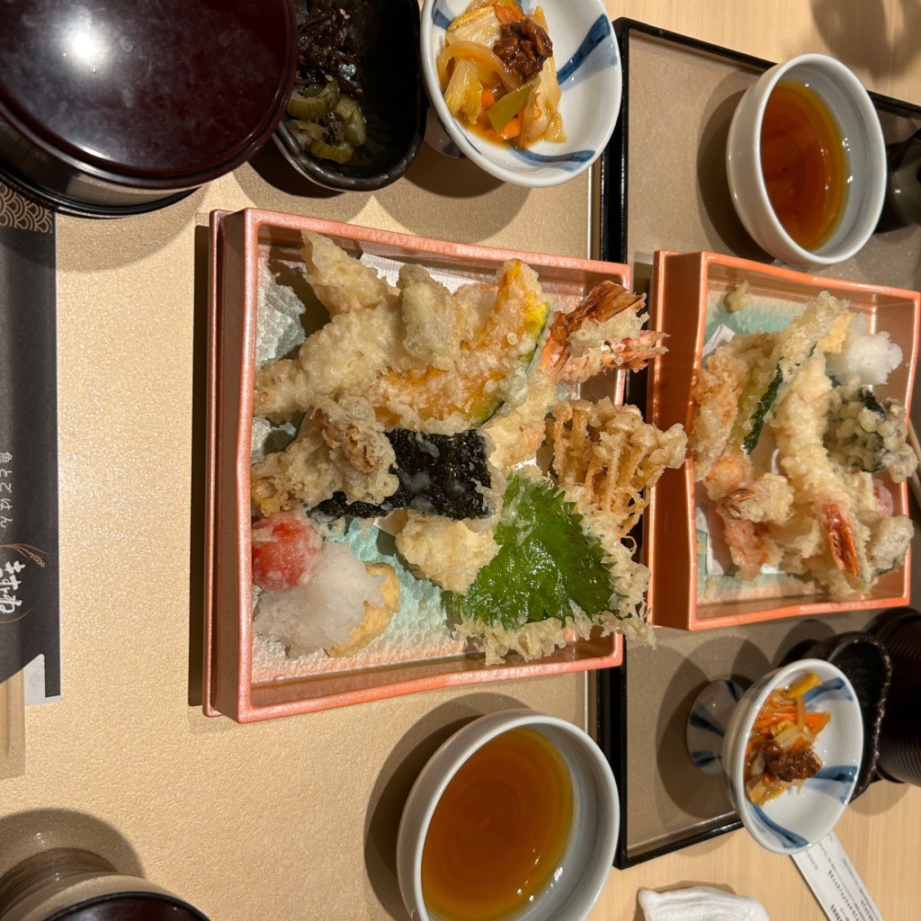 ユーザーが投稿したえび天ぷら定食の写真 - 実際訪問したユーザーが直接撮影して投稿した鉄輪町魚介 / 海鮮料理魚とごはん ますよねの写真