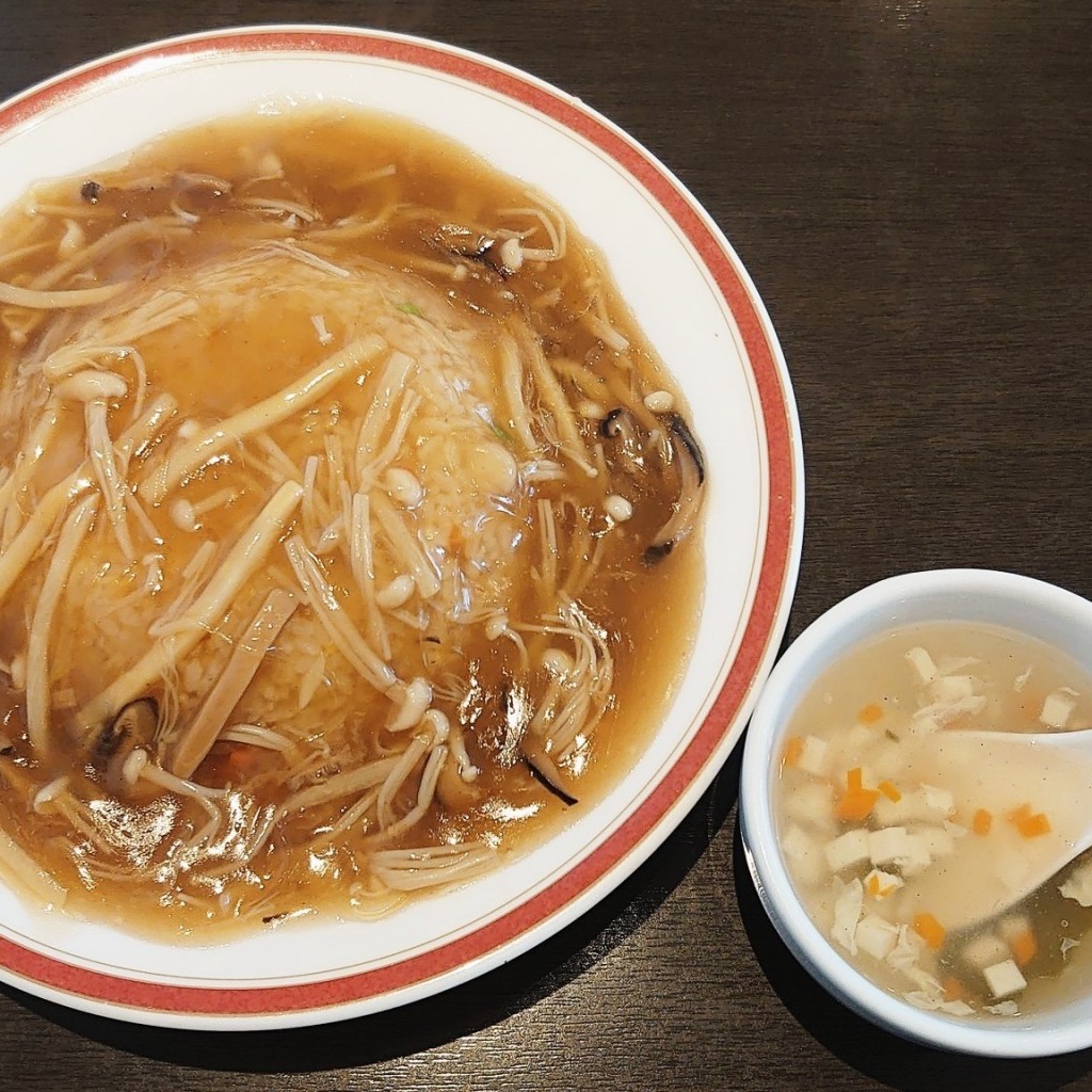 ユーザーが投稿したフカヒレチャーハンの写真 - 実際訪問したユーザーが直接撮影して投稿した鶴馬中華料理中華料理 七海香の写真