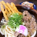 肉ごぼ天うどん - 実際訪問したユーザーが直接撮影して投稿した大隈うどん資さんうどん 門松店の写真のメニュー情報