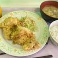 鶏天定食 - 実際訪問したユーザーが直接撮影して投稿した学食 / 職員食堂ビッグさんどの写真のメニュー情報