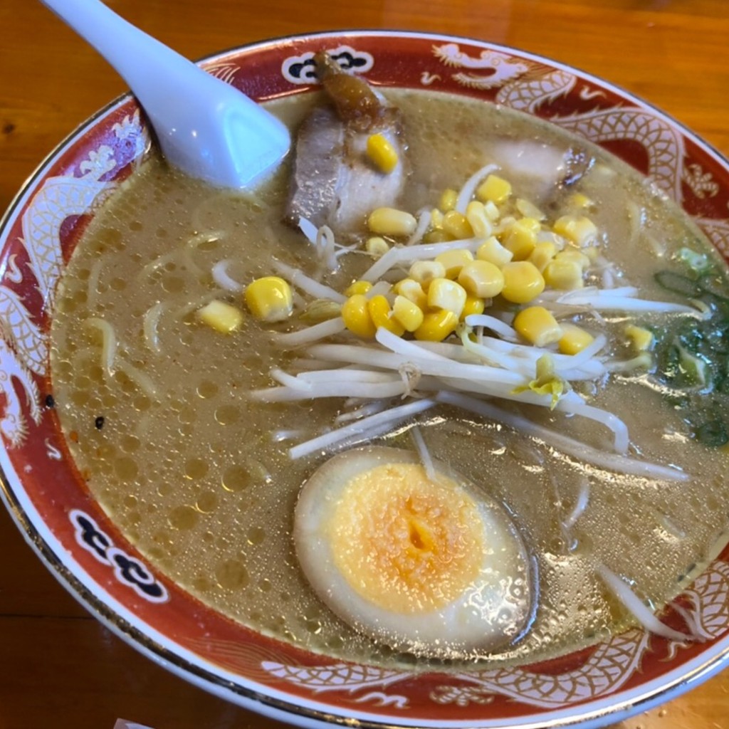 ユーザーが投稿した味噌ラーメンの写真 - 実際訪問したユーザーが直接撮影して投稿した大津ラーメン / つけ麺自由軒 大津店の写真