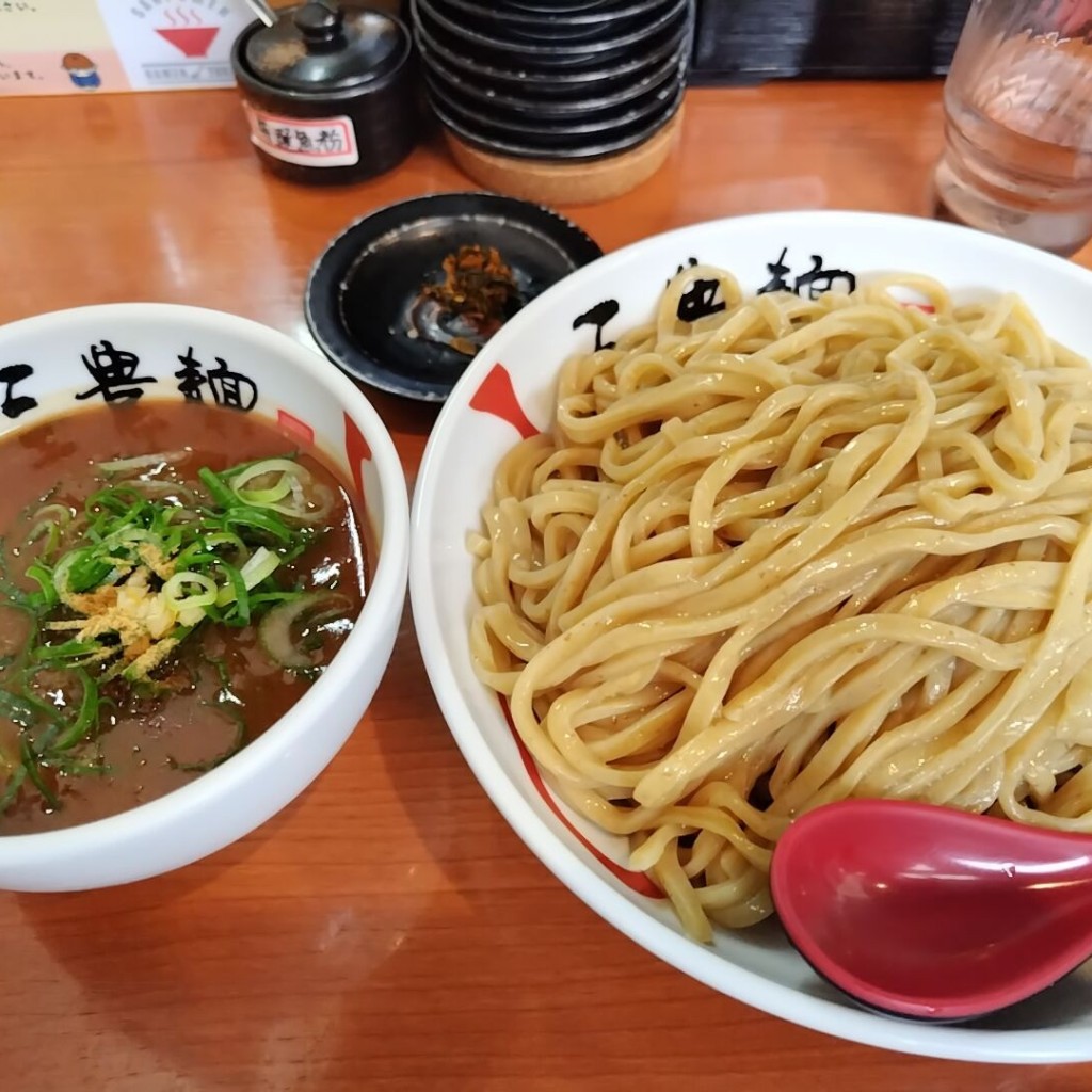 ユーザーが投稿したつけ麺の写真 - 実際訪問したユーザーが直接撮影して投稿した岡本ラーメン専門店三豊麺 岡本店の写真