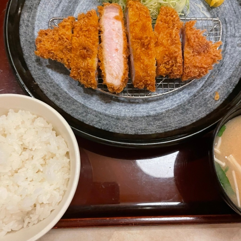 ユーザーが投稿したかつ丼 ひれの写真 - 実際訪問したユーザーが直接撮影して投稿した華浦とんかつこだわりとんかつ一丁 防府店の写真