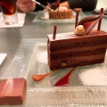 ガトーセット - 実際訪問したユーザーが直接撮影して投稿した丸の内チョコレートショコラティエ パレ ド オール 東京の写真のメニュー情報