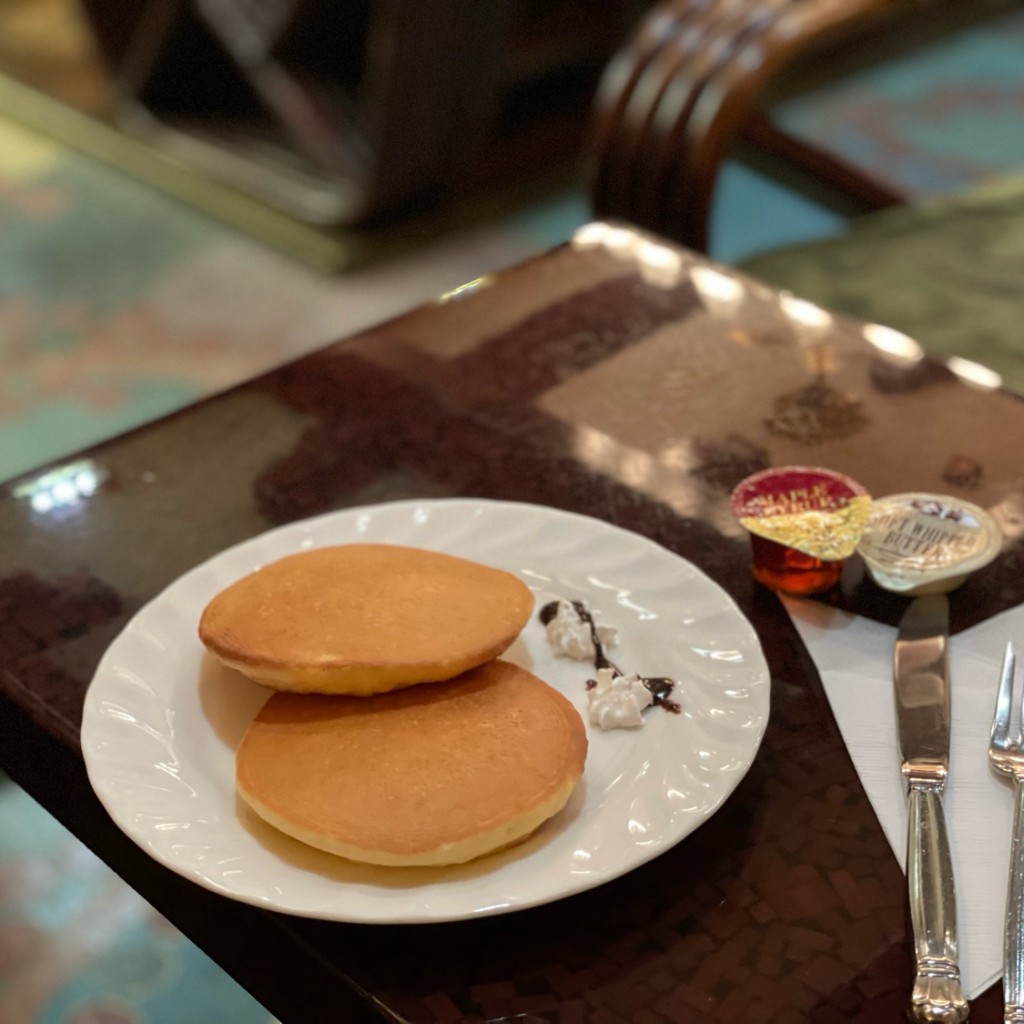 ユーザーが投稿したパンケーキの写真 - 実際訪問したユーザーが直接撮影して投稿した東上野喫茶店古城の写真