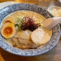 実際訪問したユーザーが直接撮影して投稿した安来町ラーメン / つけ麺鶏白湯らーめん 鶏吉の写真