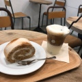 実際訪問したユーザーが直接撮影して投稿した博多駅中央街カフェはらロール+cafe 博多店の写真