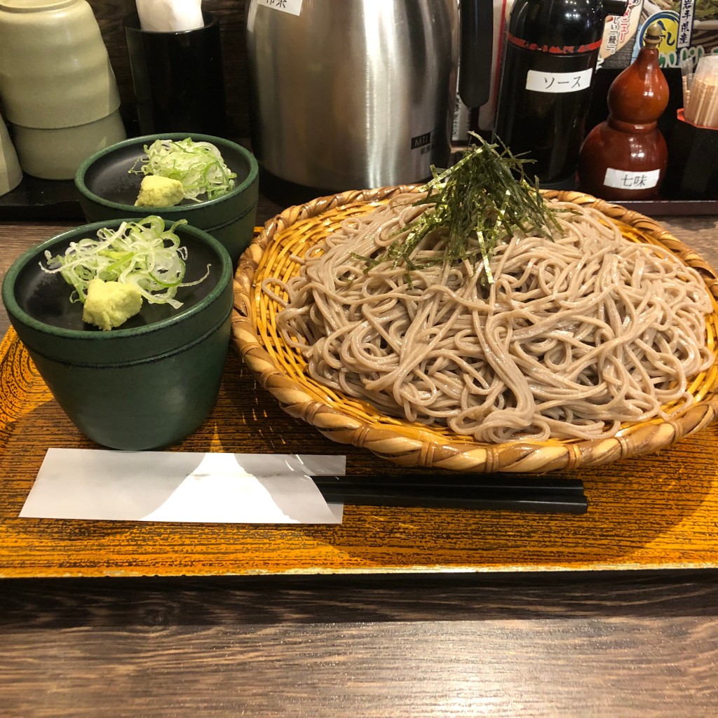 マリコ01さんが投稿した名駅そばのお店おらが蕎麦 名古屋うまいもん通り店/オラガソバナゴヤウマイモンドオリタイコウドオリグチテンの写真