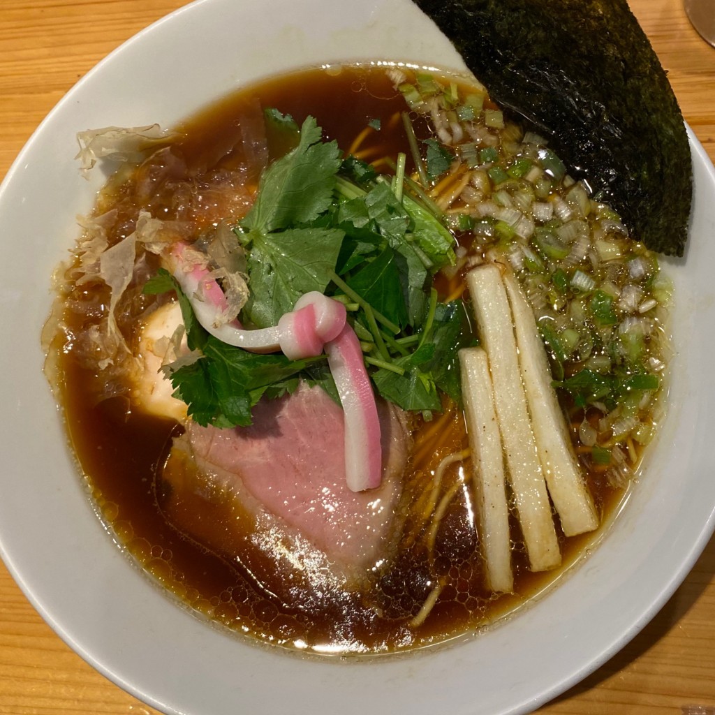 risaooooさんが投稿した銀座ラーメン専門店のお店むぎとオリーブ 銀座店/ムギトオリーブ ギンザテンの写真