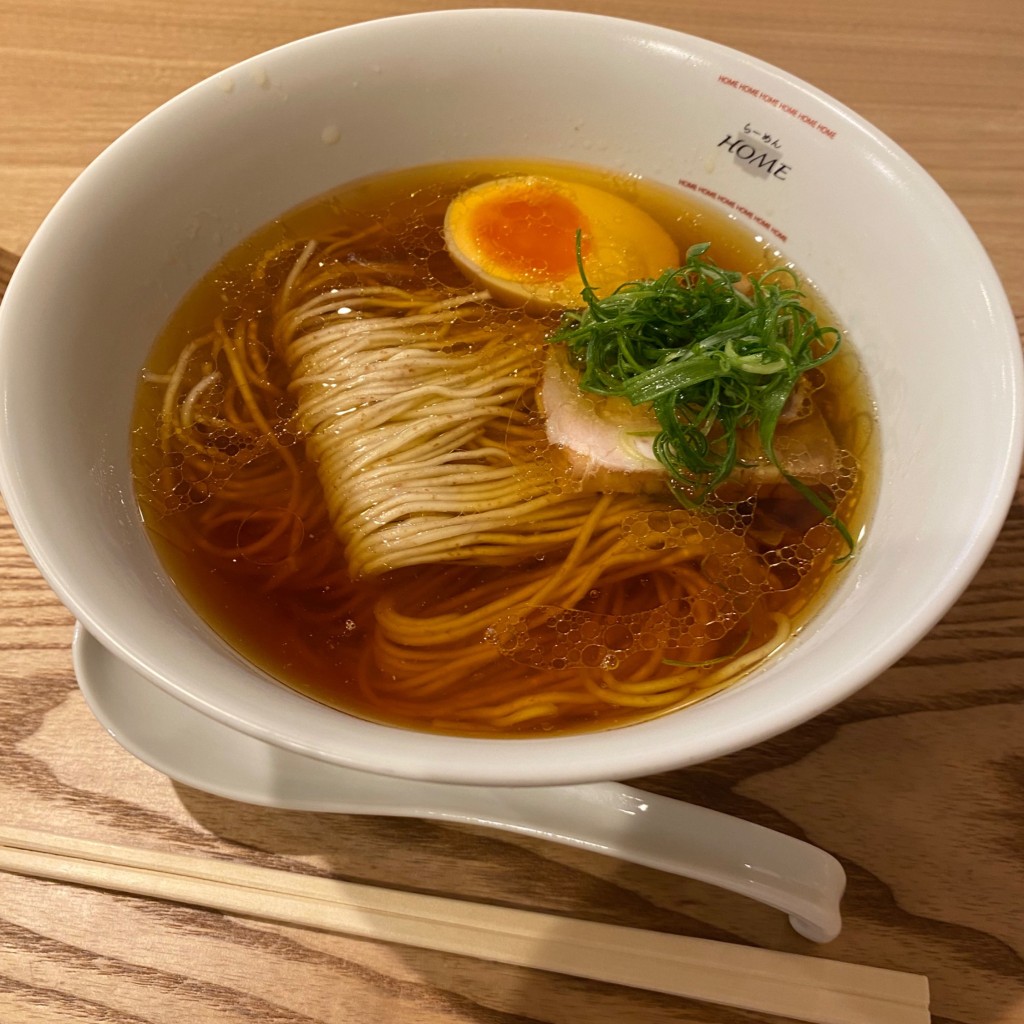 LINE-もぉーちゃんさんが投稿した入江町ラーメン専門店のお店らーめん HOME/ラーメンホームの写真