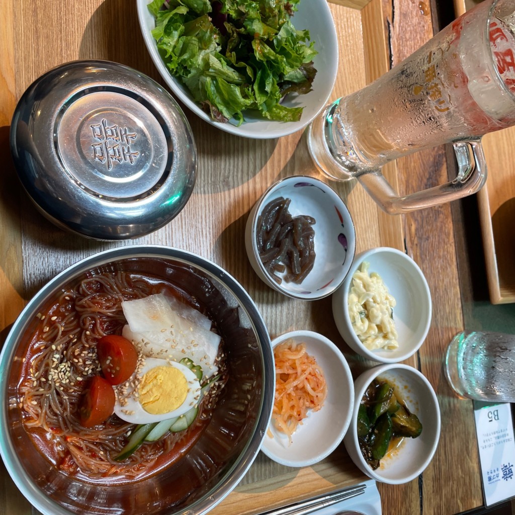 ユーザーが投稿したビビン麺ランチの写真 - 実際訪問したユーザーが直接撮影して投稿した相生町韓国料理korean kitchen カブ韓の写真