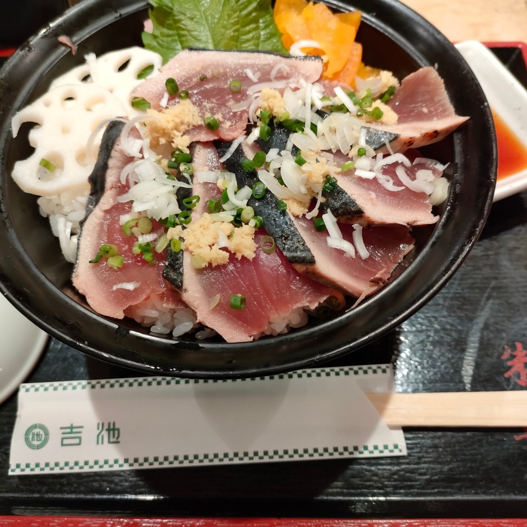 ユーザーが投稿したカツオ丼の写真 - 実際訪問したユーザーが直接撮影して投稿した西新宿寿司しゅんの写真