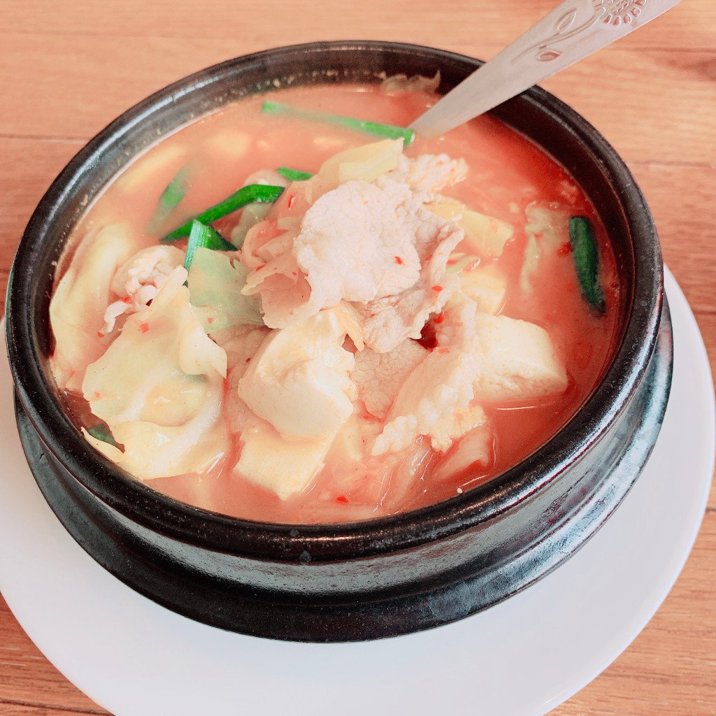 ユーザーが投稿したキムチ鍋の写真 - 実際訪問したユーザーが直接撮影して投稿した野間中華料理中華料理 新中華の写真