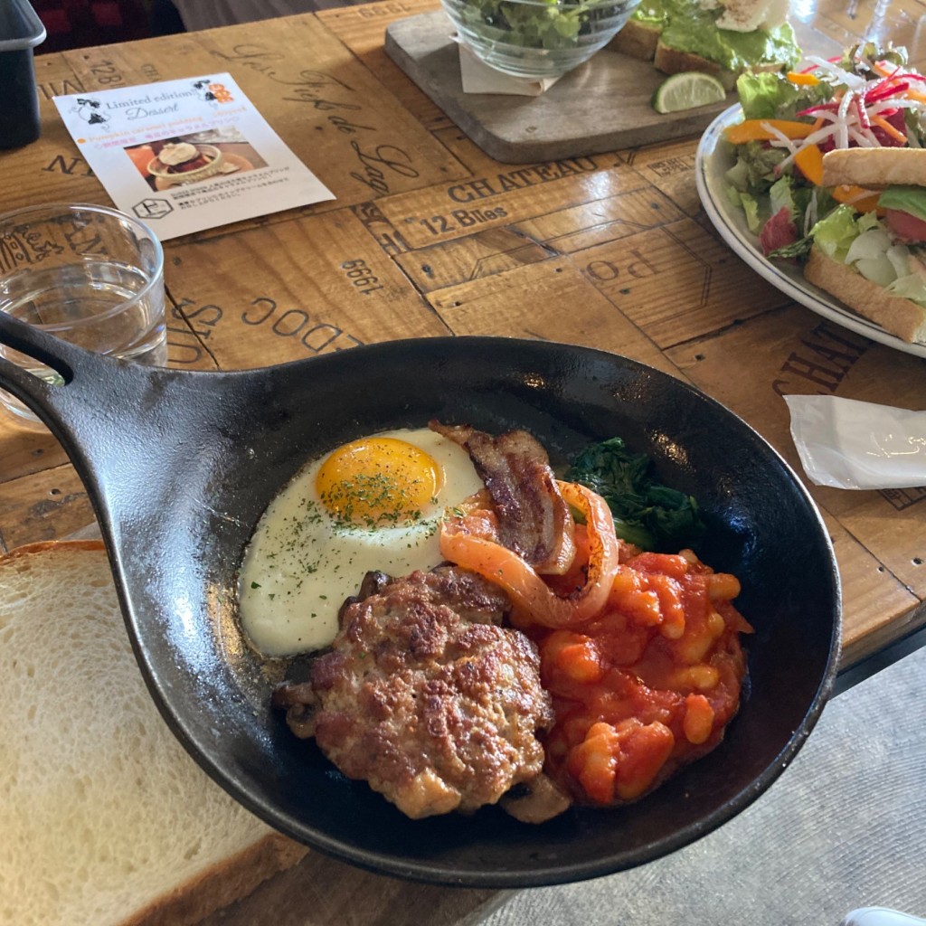 ユーザーが投稿したEnglishbreakfastの写真 - 実際訪問したユーザーが直接撮影して投稿した花川戸カフェSUKE6 DINERの写真