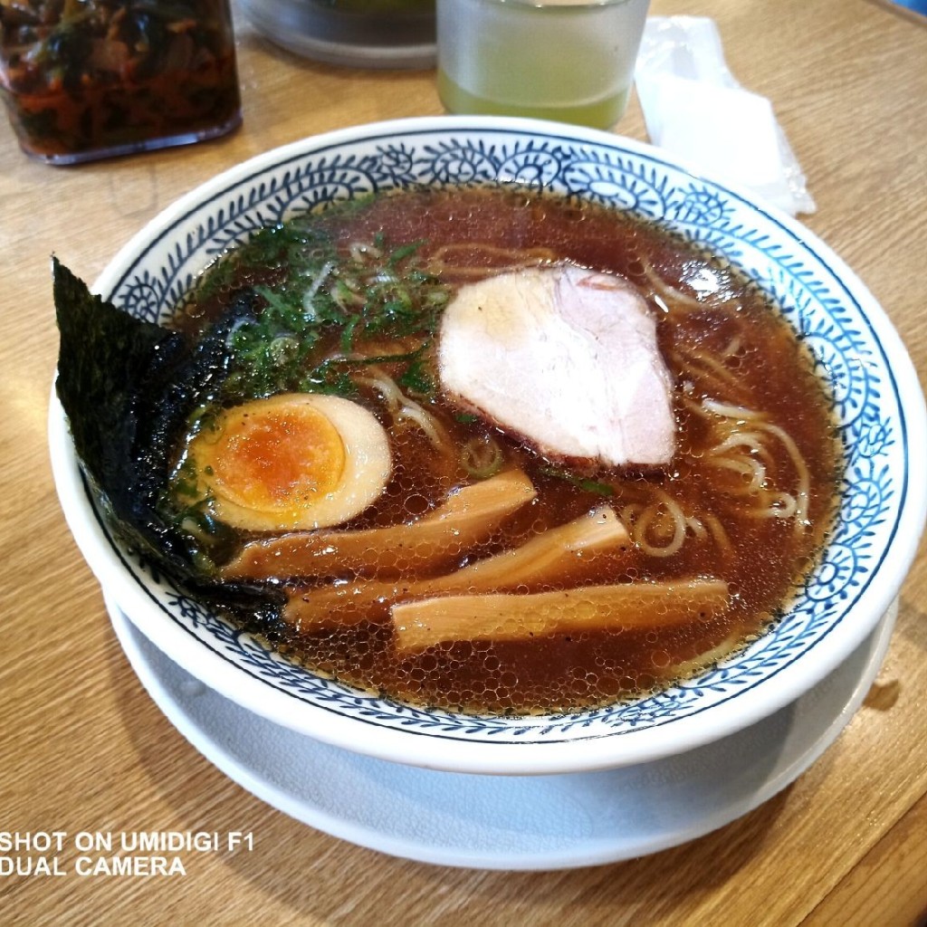 ユーザーが投稿した熟成醤油ラーメンの写真 - 実際訪問したユーザーが直接撮影して投稿した曲川町ラーメン専門店丸源ラーメン 橿原曲川店の写真