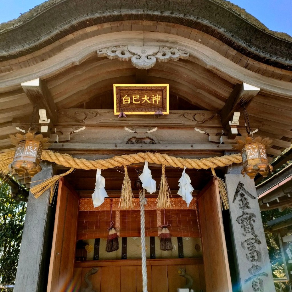 実際訪問したユーザーが直接撮影して投稿した早崎町神社白巳大神の写真