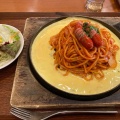 鉄板イタリアンスパ - 実際訪問したユーザーが直接撮影して投稿した下青野町喫茶店カフェ・ド・いなの写真のメニュー情報