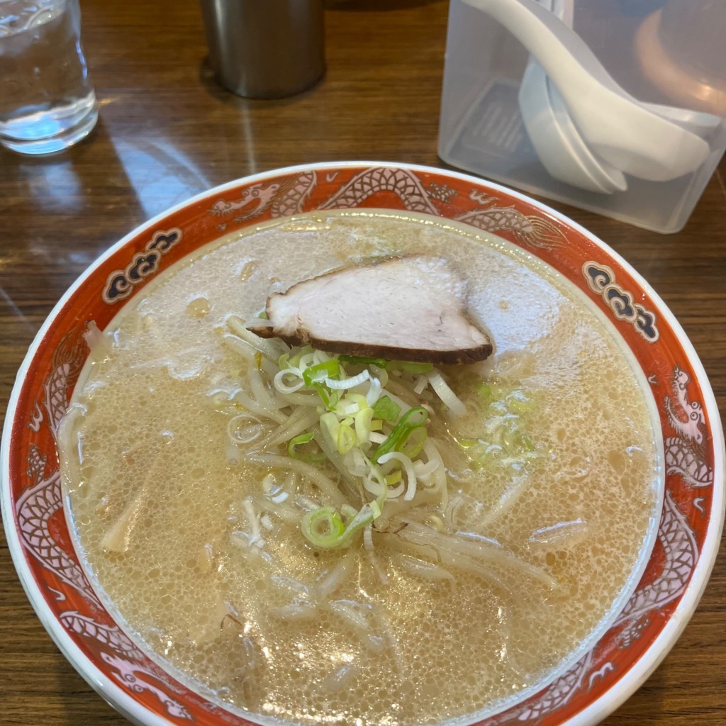 ユーザーが投稿した味噌ラーメンの写真 - 実際訪問したユーザーが直接撮影して投稿した栄恵町定食屋食堂 ゝ月の写真