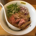 鶏油そば - 実際訪問したユーザーが直接撮影して投稿した関戸ラーメン / つけ麺味噌ぶりnoodleみやみやの写真のメニュー情報