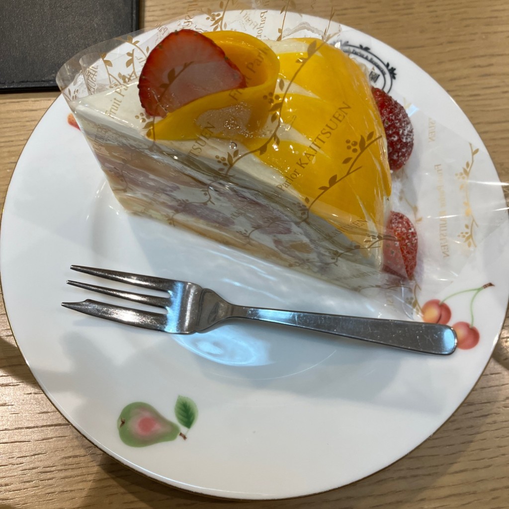 ユーザーが投稿した0いちごマンゴーズコットの写真 - 実際訪問したユーザーが直接撮影して投稿した丸の内スイーツフルーツパーラー果実園 東京店の写真