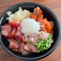 旨味温玉丼 - 実際訪問したユーザーが直接撮影して投稿した名駅丼もの魚丼 西区名駅二丁目店の写真のメニュー情報