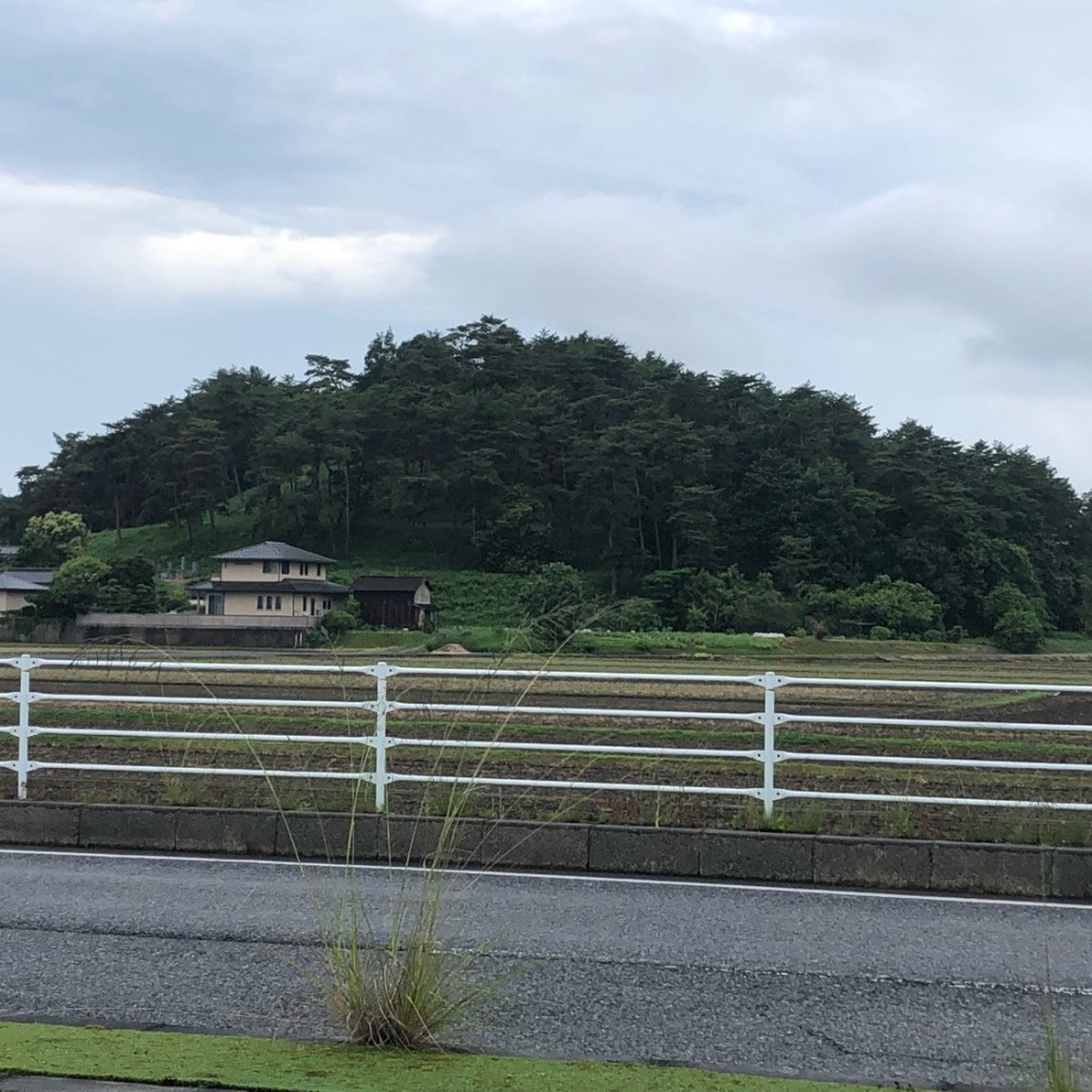 実際訪問したユーザーが直接撮影して投稿した三須古墳作山古墳の写真