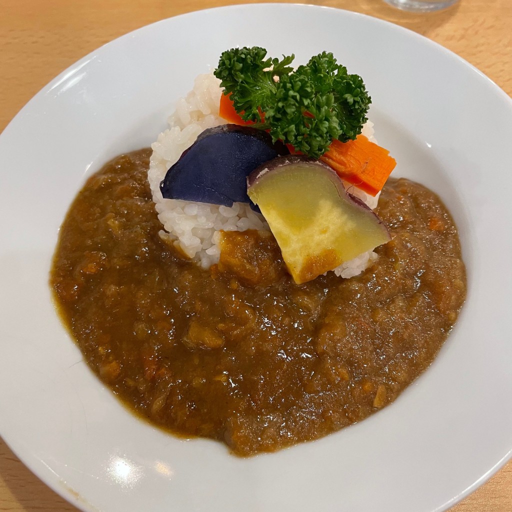 ユーザーが投稿したキッズカレーの写真 - 実際訪問したユーザーが直接撮影して投稿した錦ケ丘自然食 / 薬膳野菜屋 カフェ・ヴェルデの写真