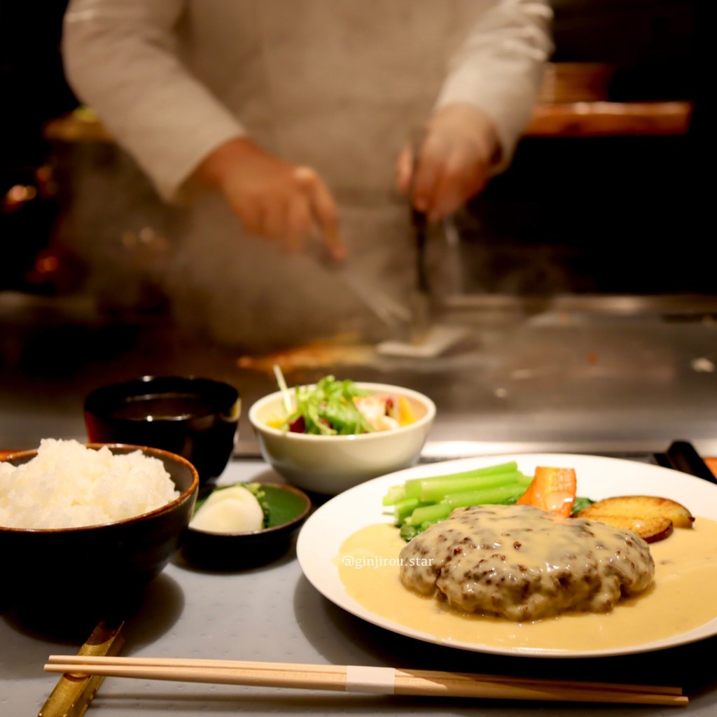 ぎんじろうさんが投稿した曾根崎新地鉄板焼きのお店鉄板焼 名門/テッパンヤキメイモンの写真