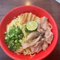 豚トロそば - 実際訪問したユーザーが直接撮影して投稿した牟礼町大町ラーメン / つけ麺屋台の若松の写真のメニュー情報