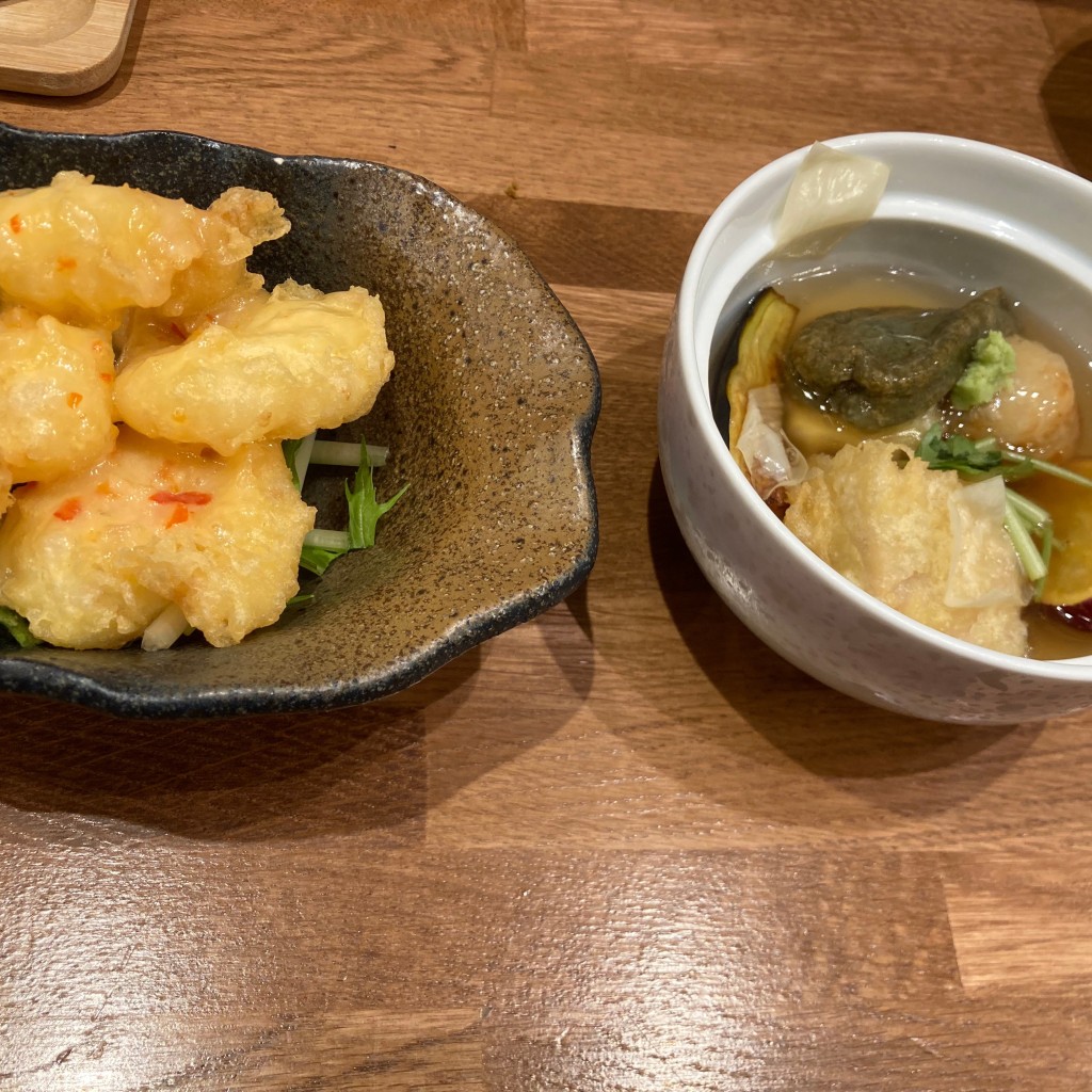 ユーザーが投稿した揚げ出しの写真 - 実際訪問したユーザーが直接撮影して投稿した加納町魚介 / 海鮮料理魚のじげん EKIZO神戸三宮の写真