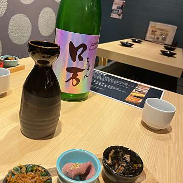 実際訪問したユーザーが直接撮影して投稿した布田居酒屋日本酒と牡蠣...時々おでんBACHIYA 調布店の写真