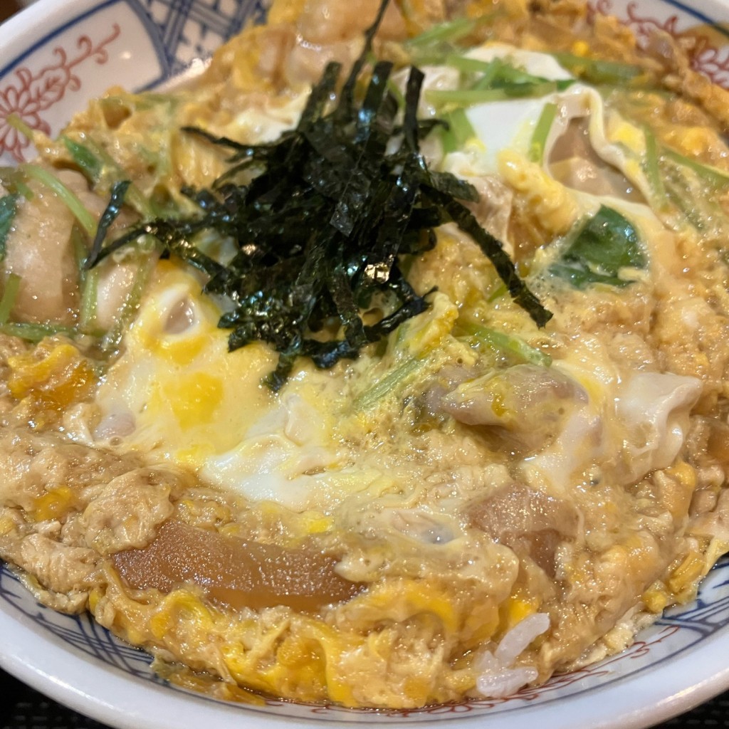 ユーザーが投稿したA親子丼 680の写真 - 実際訪問したユーザーが直接撮影して投稿した北幸そば味奈登庵 横浜天理ビル店の写真