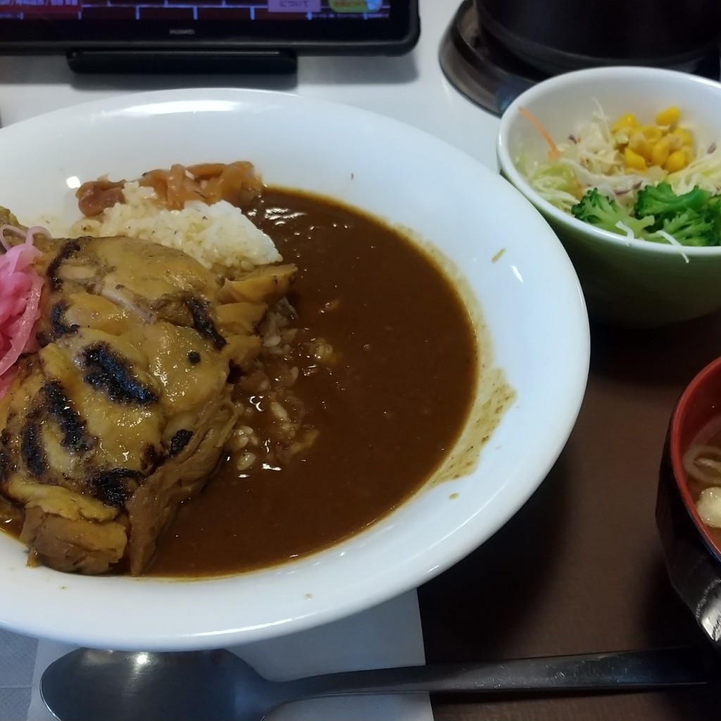 ユーザーが投稿したカレー並の写真 - 実際訪問したユーザーが直接撮影して投稿した西宮原牛丼すき家 新大阪西宮原店の写真