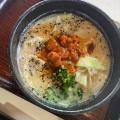 ホルモンラーメン - 実際訪問したユーザーが直接撮影して投稿した安心院町下毛定食屋ワイナリーレストラン 朝霧の庄の写真のメニュー情報