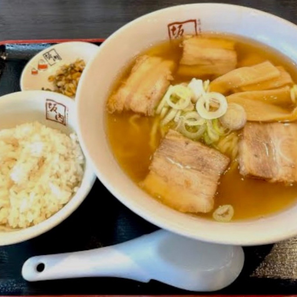 ユーザーが投稿した喜多方ラーメンの写真 - 実際訪問したユーザーが直接撮影して投稿した市川ラーメン専門店喜多方ラーメン坂内 市川店の写真